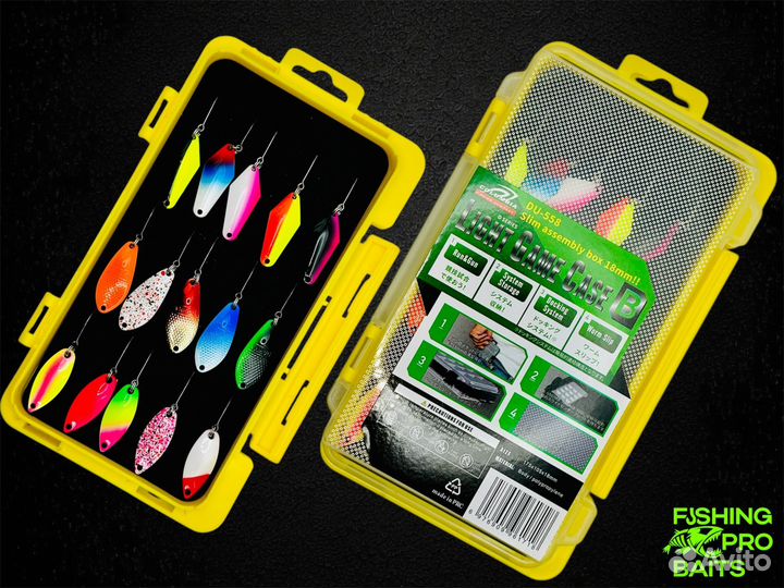 Набор Фореливых Блесен 15 шт. Rooney; Dohna; MIU