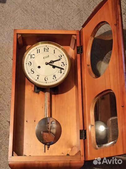 Часы настенные очз с боем