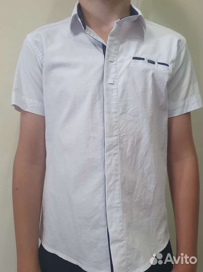 Рубашка для мальчика 134