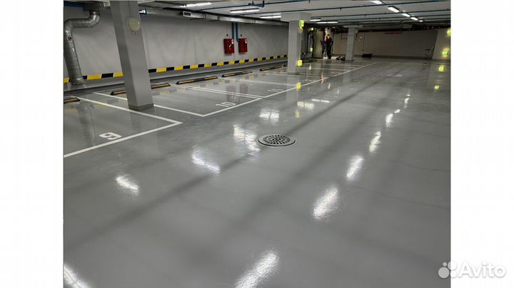 Промышленные полы для подземного паркинга