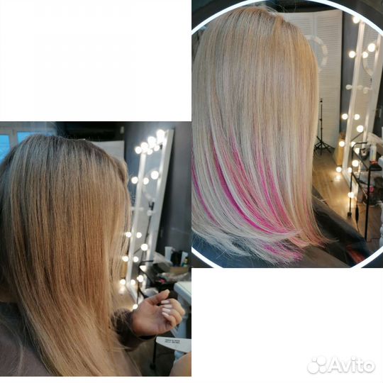 Наращивание волос микро капсулами