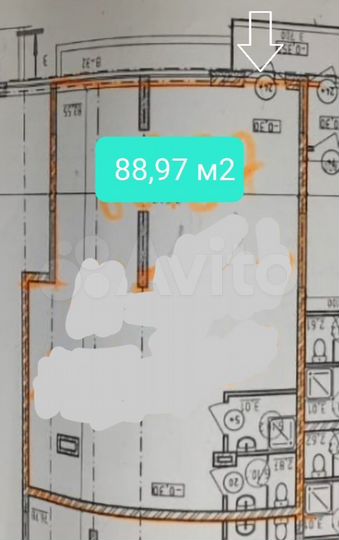 Торговая площадь, 88.97 м²