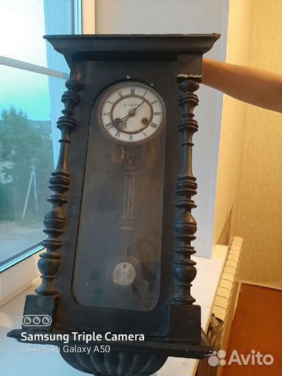 Часы настенные с боем Франция 19век