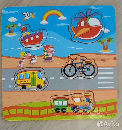 Деревянные игрушки развивашки и мягкие кубики