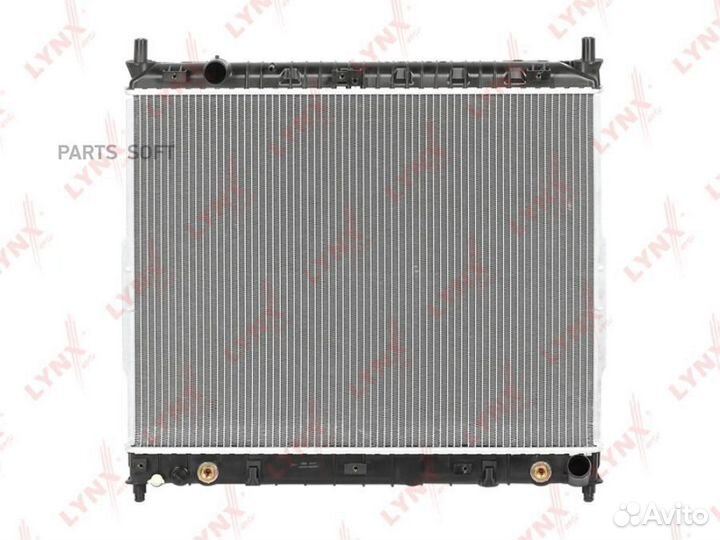 Радиатор AT ssangyong Rexton 2.7D 04