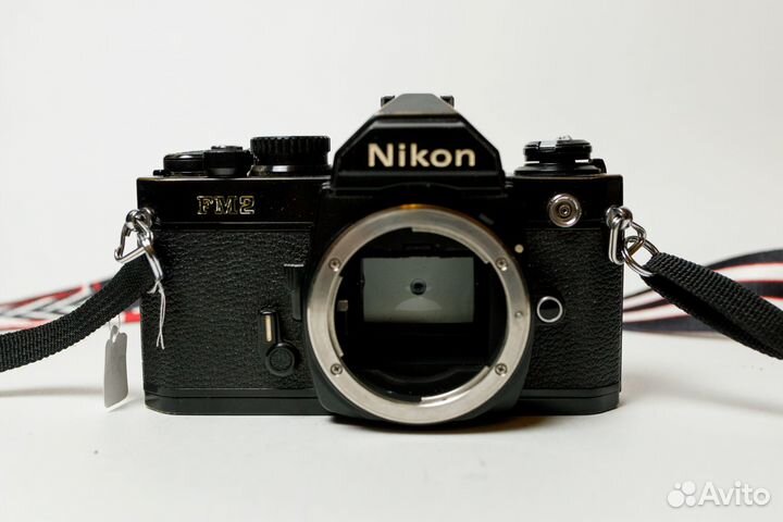 Nikon FM2 черный пленочный фотоаппарат с нюансом