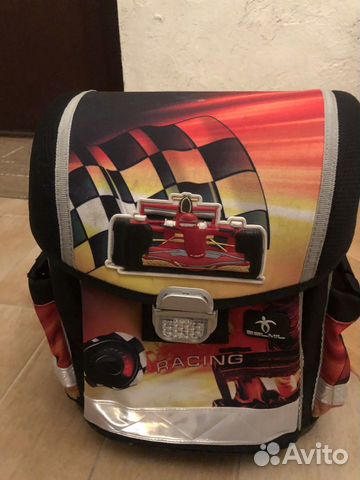 Школьный рюкзак (ранец) с мешками для обуви