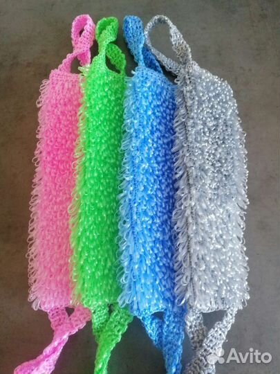 Мочалка ручной работы