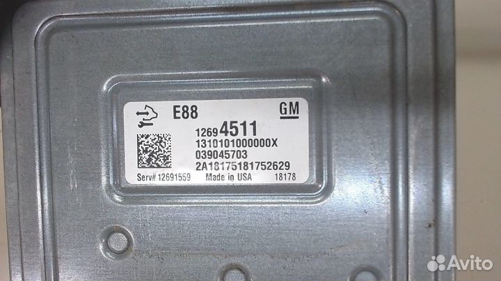Блок управления двигателем Chevrolet Malibu, 2018