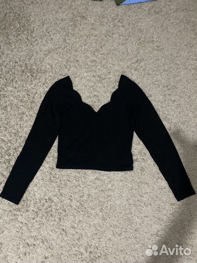 Укороченная кофта