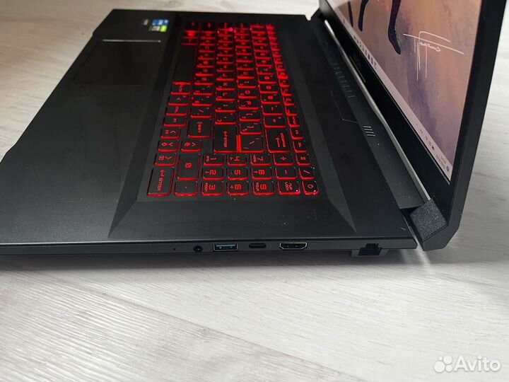 MSI 2023г. 17.3 i5-12450H/16GB/512SSD/RTX 3050 4GB