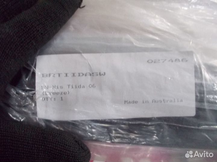 Дефлекторы окон Nissan Tiida C11 хэтчбек brtiidasw