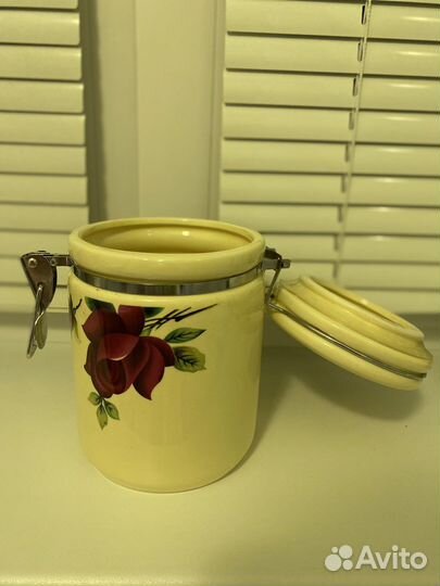 Банка для сыпучих керамика