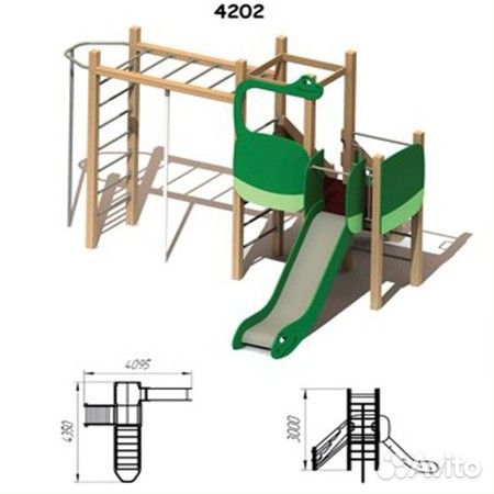 4202 Игровая конструкция серии «Дино»