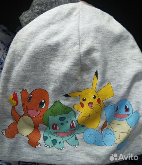 Шапка трикотажная H&M детская Покемон