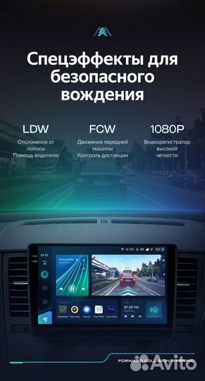 Магнитола Teyes CC3 2K 6/128 Nissan Tiida