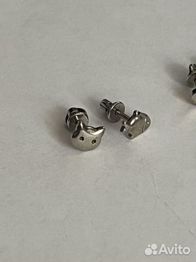 Серьги серебро соколов