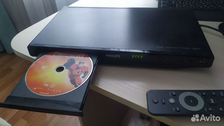 Портативный dvd плеер philips