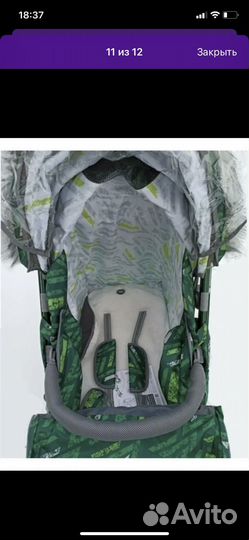 Детские санки коляска