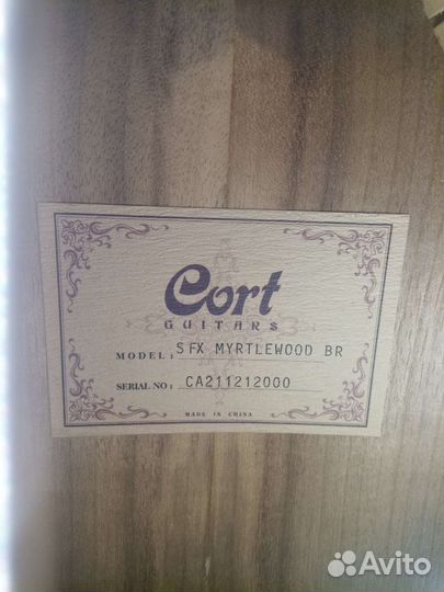 Электроакустическая гитара Cort