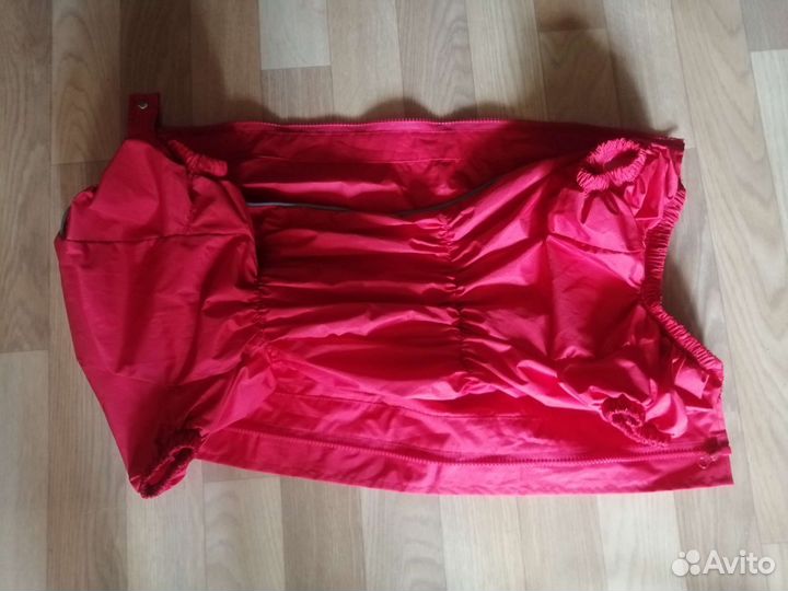 Комбинезон дождевик для собаки такса девочка