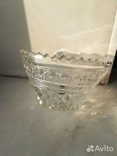 Советский Хрусталь салатники