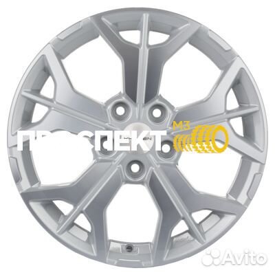 Диск 7x17/5x114,3 ET45 D60,1 KHW1715 (Changan/Geely/Lexus/Toyota) F-Silver-FP