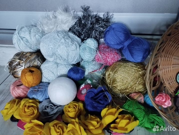 Пряжа для вязания и рукоделия