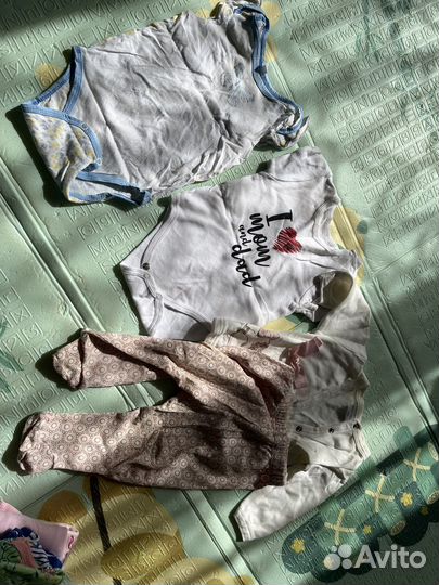 Пакет вещей на девочку до года