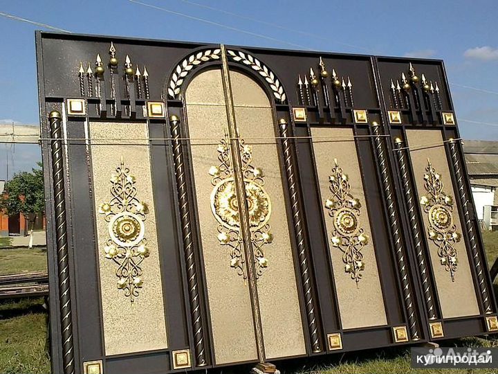 Кованые ворота и калитки