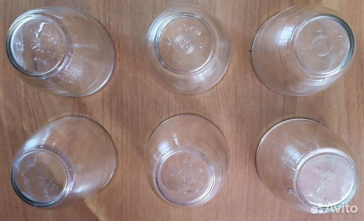 Набор бокалов для вина. Уршель. СССР. Винтаж