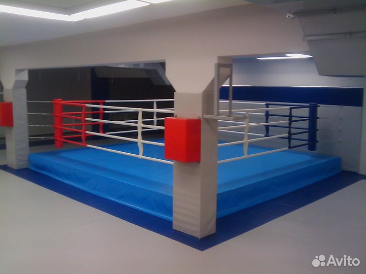 Боксерский ринг с помостом 0.5м и 1м от SportStyle