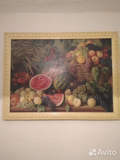 Картина маслом на холсте натюрморт