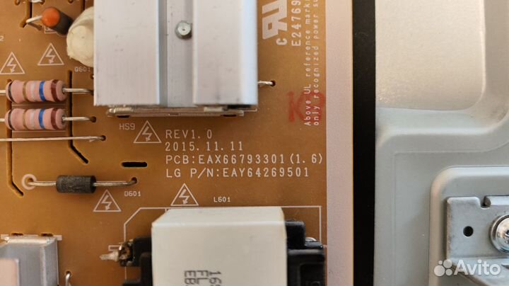 Запчасти LG43UH676V