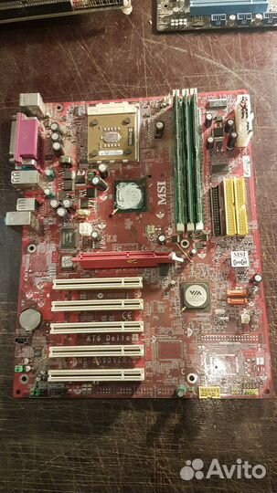 Материнские платы старые ретро