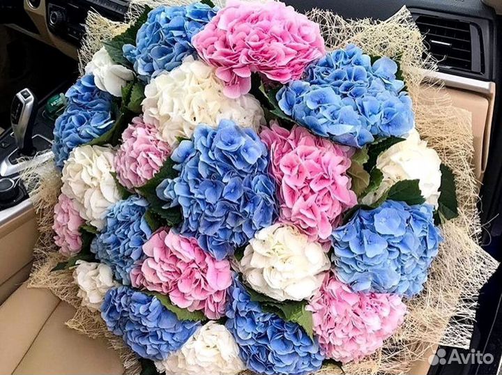 Букет гортензий