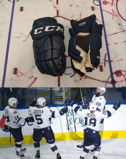 Хоккейные перчатки NHL Pro stock