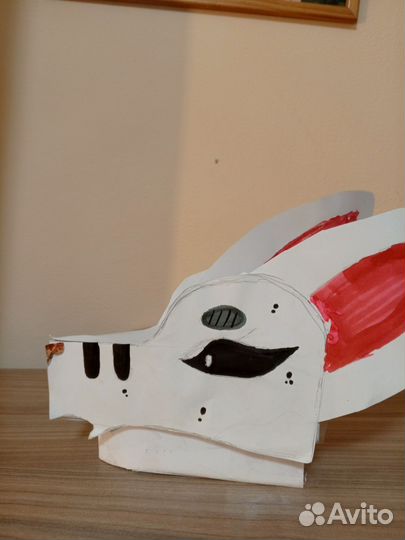 Бумажный дракон на руку