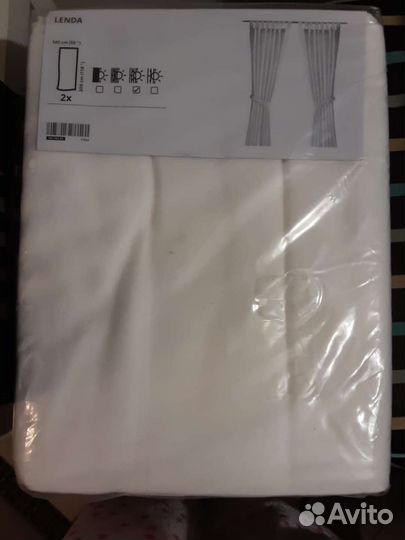 Шторы Гардины IKEA Ленда Новые