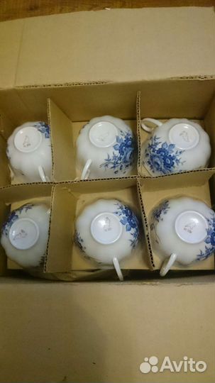 Чайный сервиз фарфор Дулево с хранения