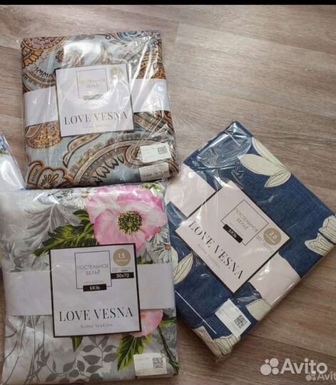 Белье постельное новое