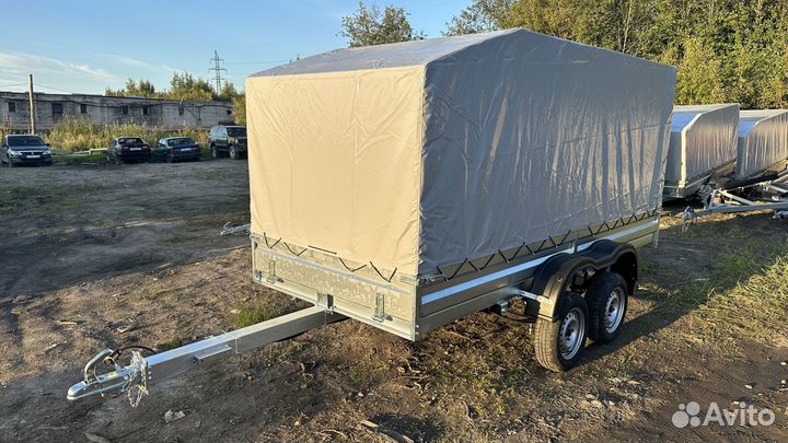 Прицеп двухосный излп 3,5х1,5 полный комплект