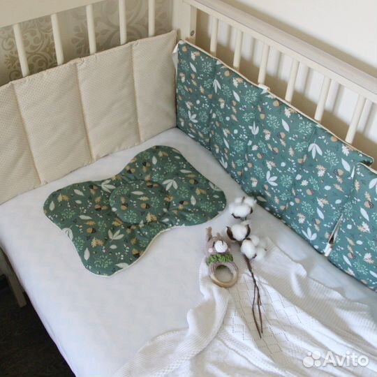 Бортики в кроватку новые