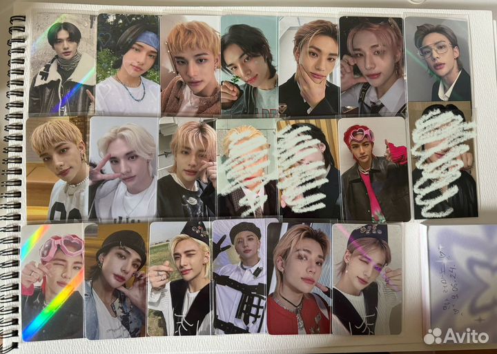 Хенджин stray kids карты