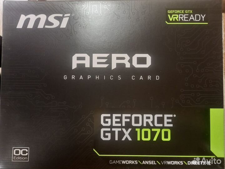 Видеокарта gtx 1070 8gb