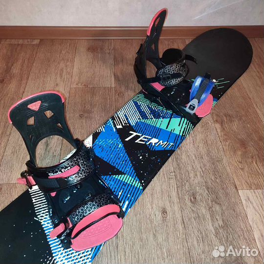 Сноуборд Termit 150 с креплением Black Fire