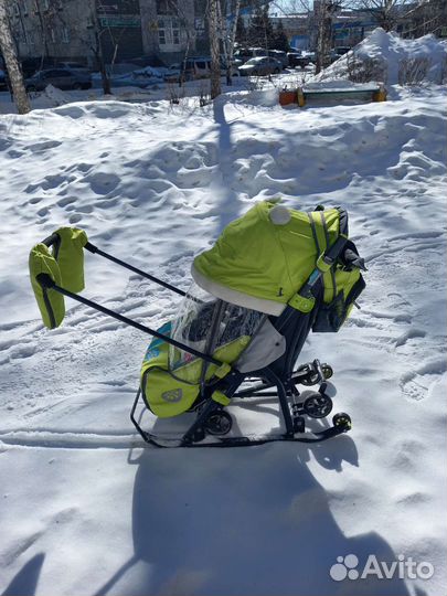 Санки-коляска nika 7/2