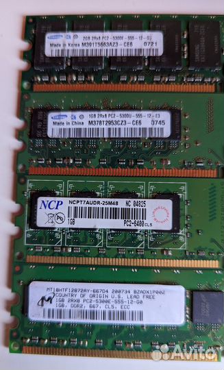 Оперативная память DDR2 для пк
