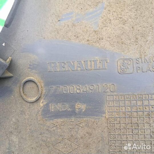 Обшивка стойки Рено Клио 2 Симбол