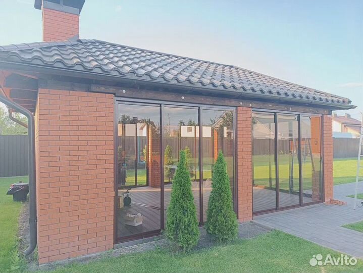 Остекление беседок и веранд